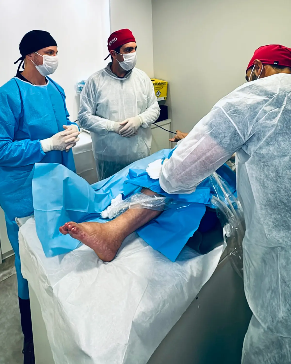 Prática supervisionada com pacientes reais na RED Class