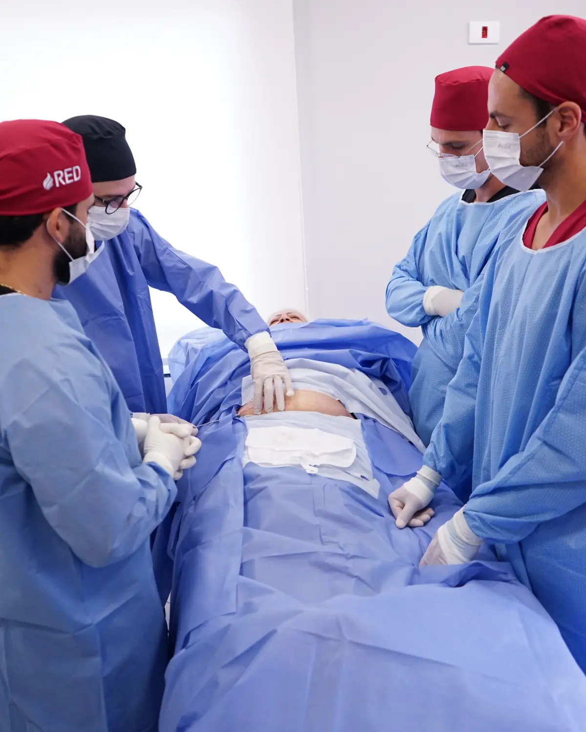 Prática supervisionada com pacientes reais na RED Class